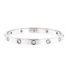 Cartier Love 10 diamants bracelet in white gold and diamonds, size 17 - 00pp thumbnail