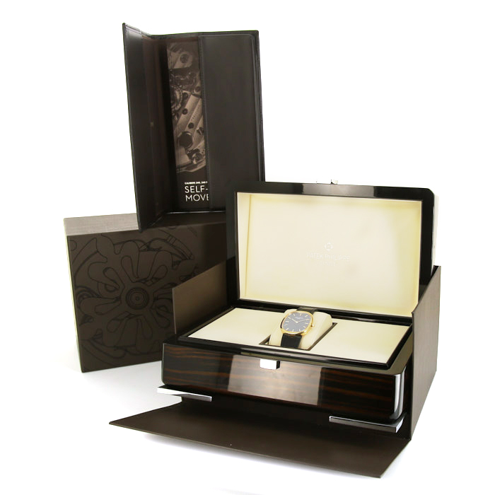 Montre Patek Philippe Golden Ellipse en or jaune Ref :  3738 Vers  2013 - Detail D2