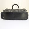 Dior Lady Dior size XL handbag in black leather cannage - Detail D5 thumbnail
