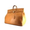 Bolsa de viaje Hermes Haut à Courroies - Travel Bag en cuero natural - 00pp thumbnail