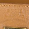 Sac de voyage Hermes Haut à Courroies - Travel Bag en cuir naturel - Detail D3 thumbnail