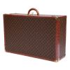 Louis Vuitton Bisten rigid suitcase in brown monogram canvas and natural leather - Detail D1 thumbnail