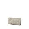 Dior Cannage pouch in grey satin - 00pp thumbnail