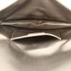 Dior Cannage pouch in grey satin - Detail D2 thumbnail