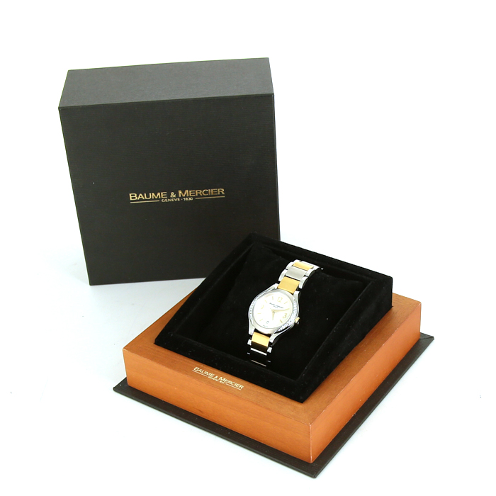 Reloj Baume
Mercier Promesse de oro y acero Circa 2010 - Detail D2
