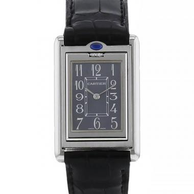 Reloj Cartier Tank Basculante de acero Ref :  2405 Circa  1990
