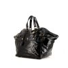 Saint Laurent Downtown handbag in black patent leather - 00pp thumbnail