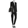 Balenciaga Ville Top Handle size M handbag in black leather - Detail D2 thumbnail