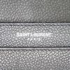 Bolso bandolera Saint Laurent Sunset en cuero granulado negro - Detail D3 thumbnail