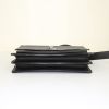 Saint Laurent Sunset shoulder bag in black grained leather - Detail D4 thumbnail