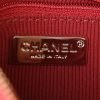 Borsa a tracolla Chanel Gabrielle  modello piccolo in tela rossa con paillettes e pelle rossa - Detail D4 thumbnail