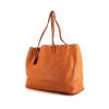 Fendi Selleria shopping bag in gold leather - 00pp thumbnail