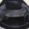 Balenciaga Papier shopping bag in black leather - Detail D3 thumbnail
