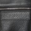 Balenciaga Papier shopping bag in black leather - Detail D4 thumbnail