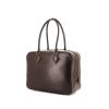 Hermes Plume handbag in brown box leather - 00pp thumbnail
