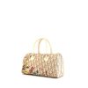 Dior Vintage handbag in beige monogram canvas and off-white leather - 00pp thumbnail