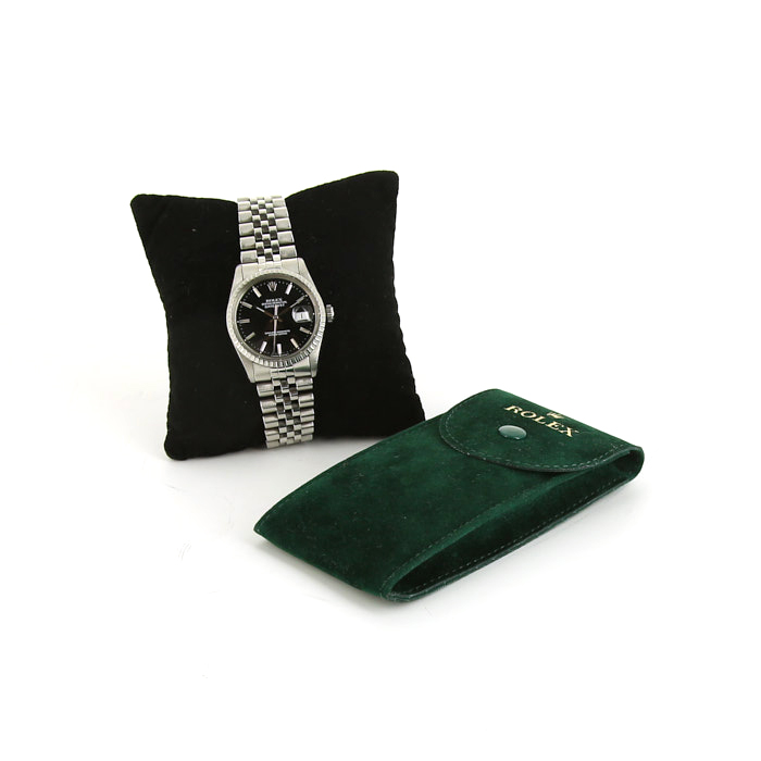 Montre Rolex Datejust en acier Ref :  16030 - Detail D2