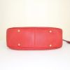 Bolso de mano Louis Vuitton Spontini en cuero monogram huella rojo - Detail D4 thumbnail