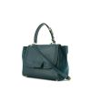 Fendi Silvana handbag in blue leather - 00pp thumbnail