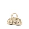 Dior Détective handbag in white leather - 00pp thumbnail