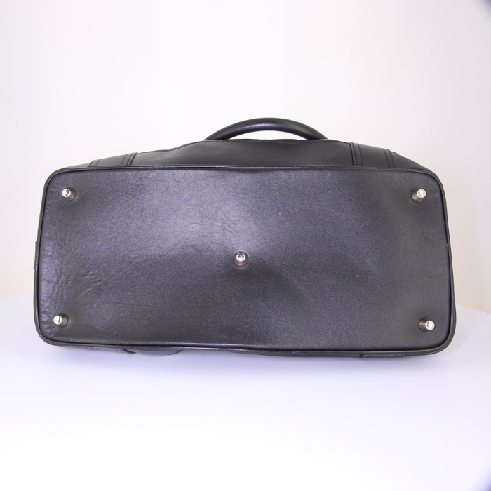 Borsa Burberry Baby Beaton in pelle trapuntata nera - Detail D4