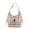 Burberry Brook bag in logo canvas and silver leather - 360 thumbnail