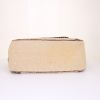 Celine Boogie handbag in beige canvas and brown leather - Detail D4 thumbnail