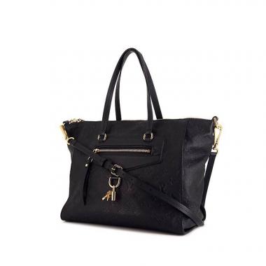 Bolso bandolera Louis Vuitton en cuero Monogram negro