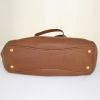 Miu Miu shoulder bag in brown grained leather - Detail D5 thumbnail