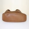 Bolso de mano Prada en cuero granulado marrón - Detail D4 thumbnail