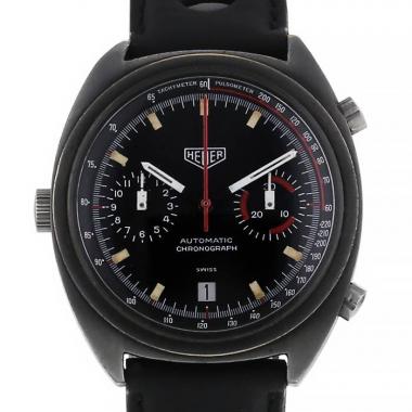 Montre Heuer Monza en acier Ref :  150.501 Vers  1970