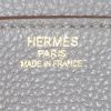 Borsa Hermes Birkin 35 cm in pelle togo grigia - Detail D3 thumbnail