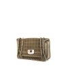 Chanel 2.55 handbag in grey suede - 00pp thumbnail