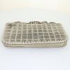 Chanel 2.55 handbag in grey suede - Detail D5 thumbnail
