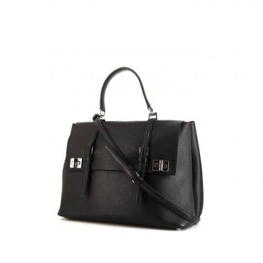 Borsa Prada Vitello in pelle saffiano nera
