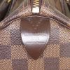 Bolso de mano Louis Vuitton Speedy 30 en lona a cuadros marrón y cuero marrón - Detail D3 thumbnail