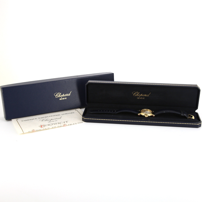 Montre Chopard Happy Sport en or jaune Vers  1996 - Detail D2