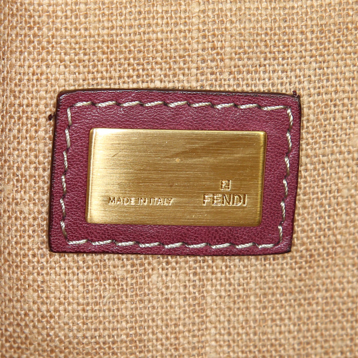 Borsa Fendi  Selleria in pelle viola - Detail D3