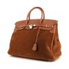 Hermès Birkin Grizzly handbag in gold Barenia leather and gold doblis calfskin - 00pp thumbnail