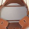 Hermès Birkin Grizzly handbag in gold Barenia leather and gold doblis calfskin - Detail D2 thumbnail