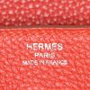 Borsa Hermes Birkin 25 cm in pelle togo rosso Vermillon - Detail D3 thumbnail