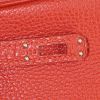 Borsa Hermes Birkin 25 cm in pelle togo rosso Vermillon - Detail D4 thumbnail