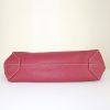 Shopping bag Hermes Double Sens in pelle taurillon clemence rosso Rubis e rosa Jaipur - Detail D4 thumbnail