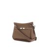 Hermes Jypsiere 28 cm shoulder bag in etoupe togo leather - 00pp thumbnail