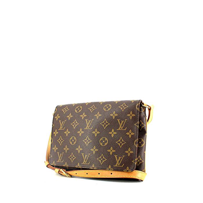 sac bandouliere louis vuitton musette en toile monogram marron et