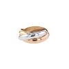 Cartier Trinity medium model ring in 3 golds - 00pp thumbnail