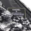 Chanel Camelia handbag in black and white tweed - Detail D4 thumbnail