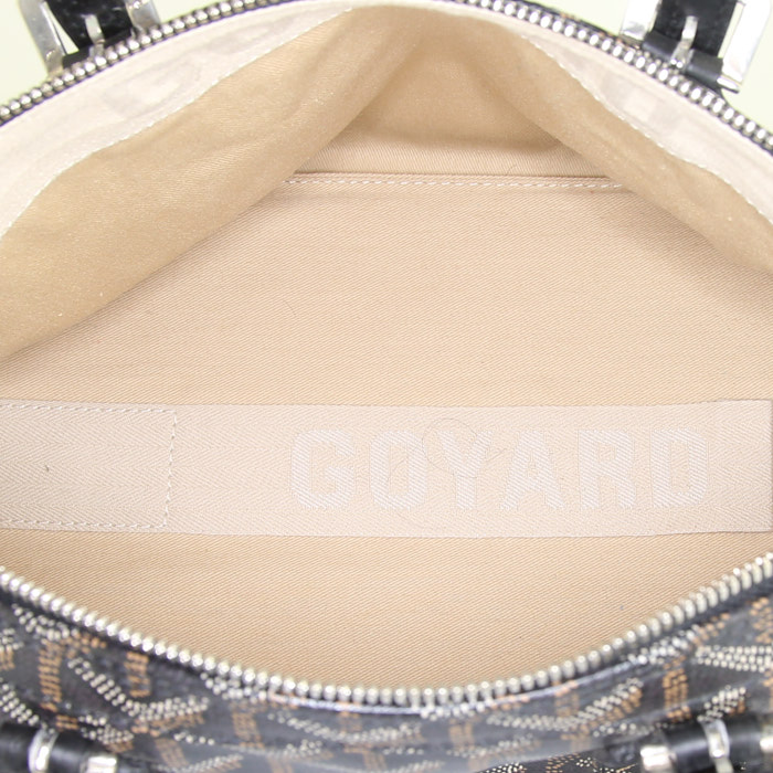 Sac de week end Goyard Croisière en toile monogram - Detail D2