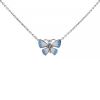 Dior Diorette necklace in white gold,  enamel and diamond - 00pp thumbnail