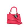 Dior Be Dior medium model shoulder bag in pink leather - 00pp thumbnail